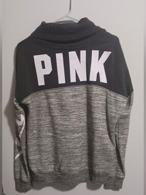 Victoria's Secret PINK Funnel Cowl Neck Pullover Sweatshirt